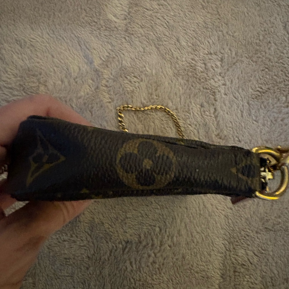 Louis Vuitton Brown and Gold Mini Bag - Picture 4 of 8